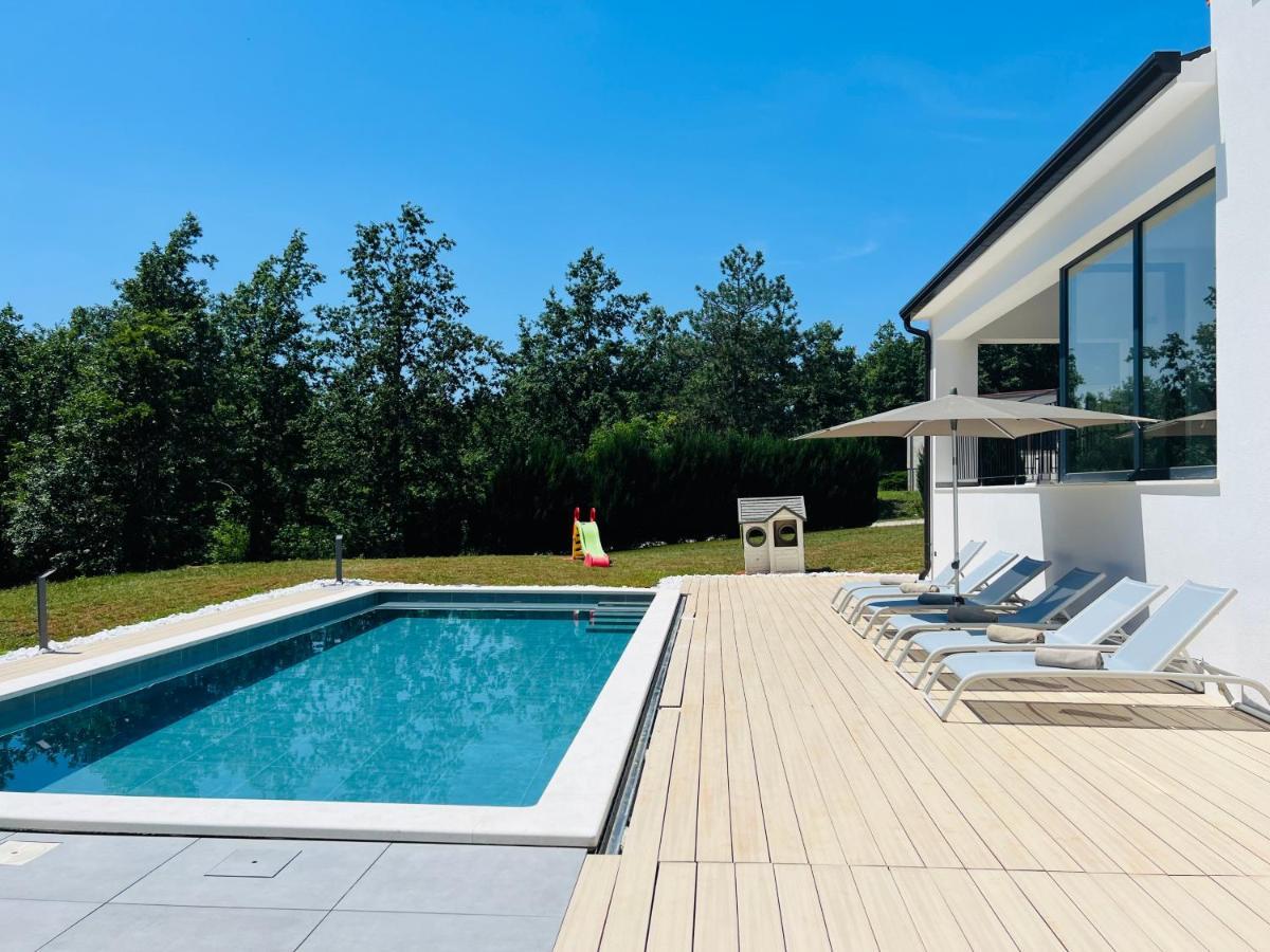 Vila Prisunca Jacuzzi & Swimming Pool Пазин Екстериор снимка